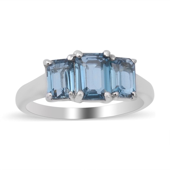 London Blue Topaz Ring - Picture 1 of 5